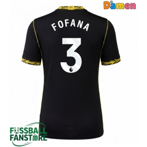 Chelsea Wesley Fofana #3 Replik Auswärtstrikot Damen 2026-27 Kurzarm